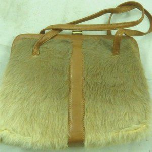 Vintage Starlight Leather Clutch Kangaroo Purse